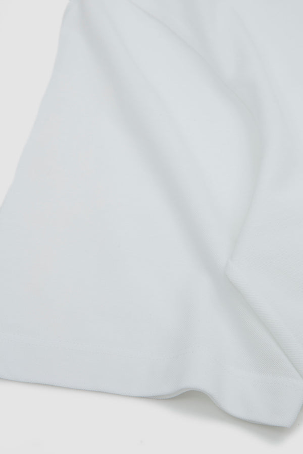 Sportivo Store Pique Two Button Polo White