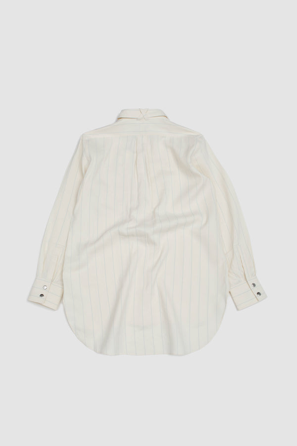 Sportivo Store Portrait Shirt White/ Blue