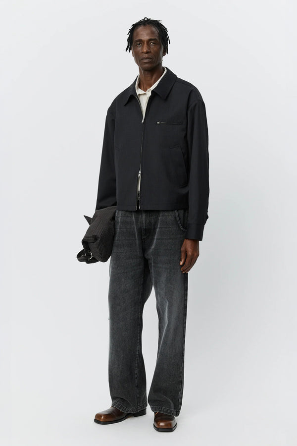 Sportivo Store Postal Jacket Anthracite Wool