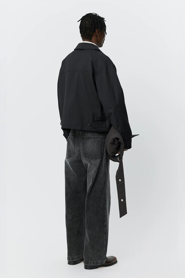 Sportivo Store Postal Jacket Anthracite Wool