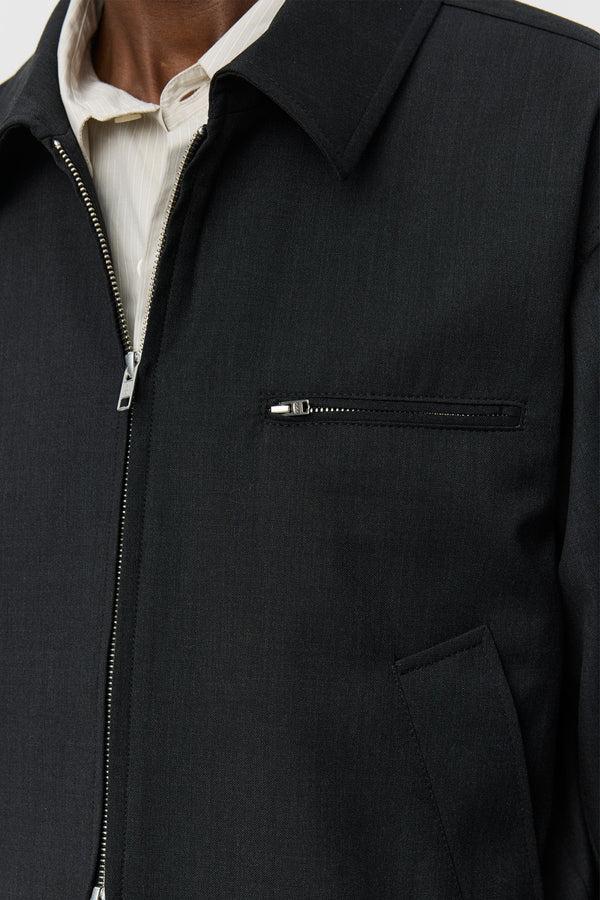 Sportivo Store Postal Jacket Anthracite Wool