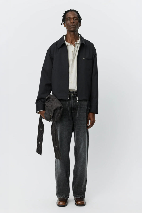 sportivo store Postal Jacket Anthracite Wool