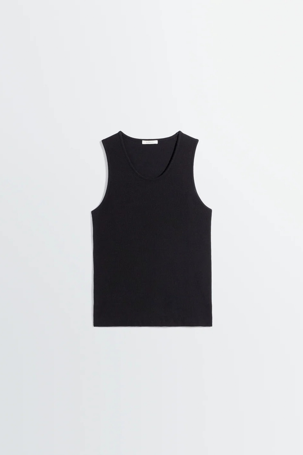 Sportivo Store Rib Tank Top Black