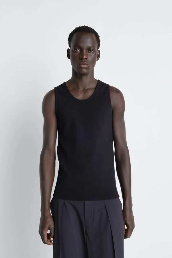 Sportivo Store Rib Tank Top Black