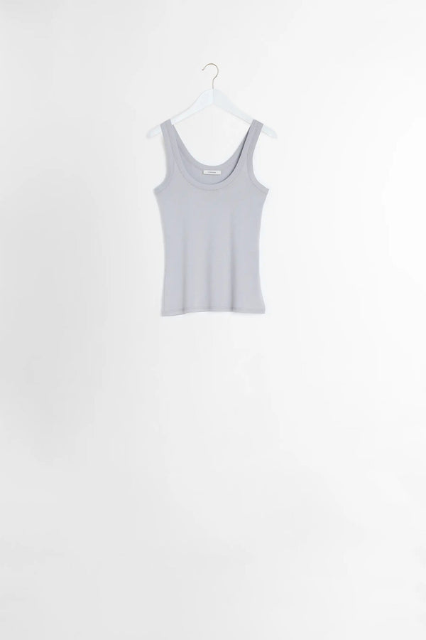 Sportivo Store Rib Tank Top Blue Grey