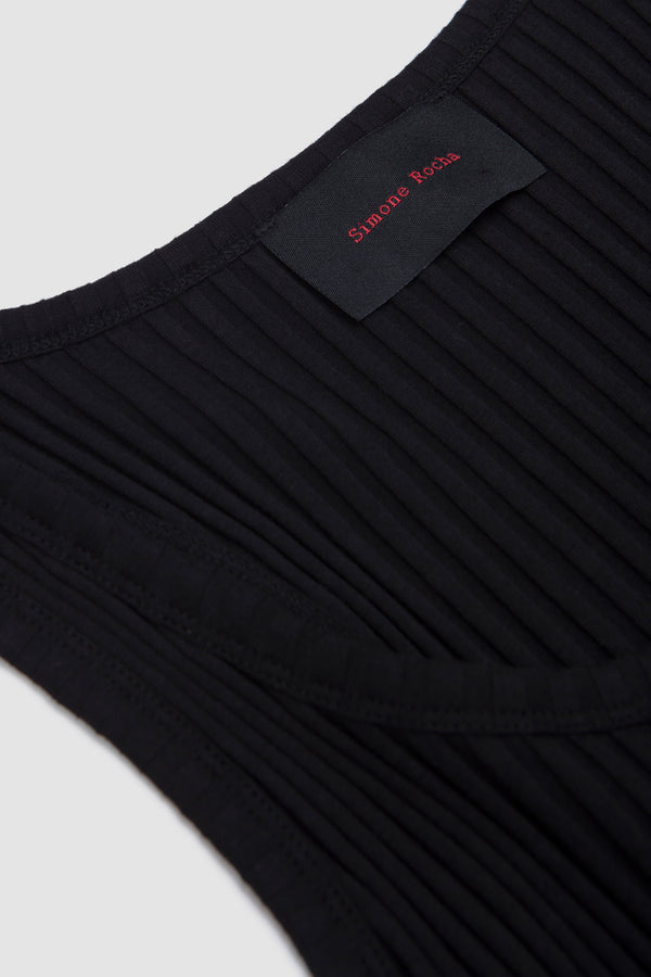 Sportivo Store Ribbon Daisy Vest Black/ Black