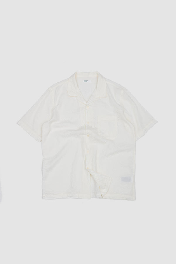 sportivo store Road Shirt Arten Seersucker Ecru