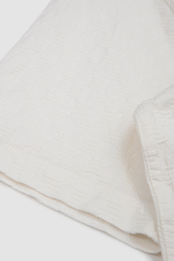 Sportivo Store Road Shirt Dot Waffle Ecru