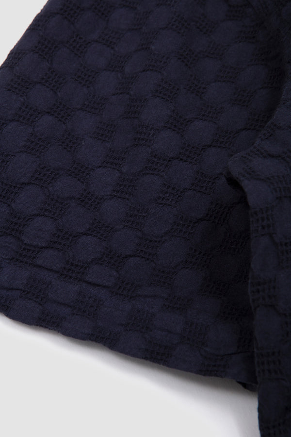 Sportivo Store Road Shirt Dot Waffle Navy