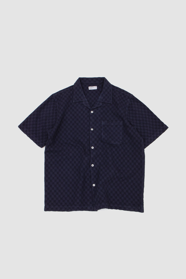 sportivo store Road Shirt Dot Waffle Navy