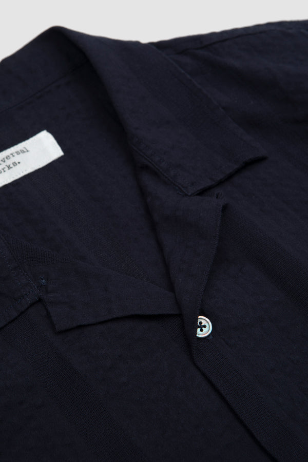 Sportivo Store Road Shirt Reef Stripe Cotton Navy