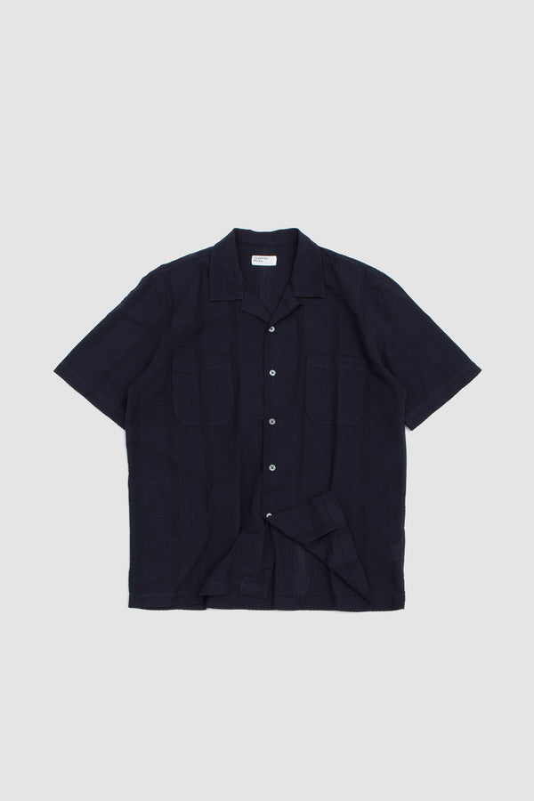 sportivo store Road Shirt Reef Stripe Cotton Navy