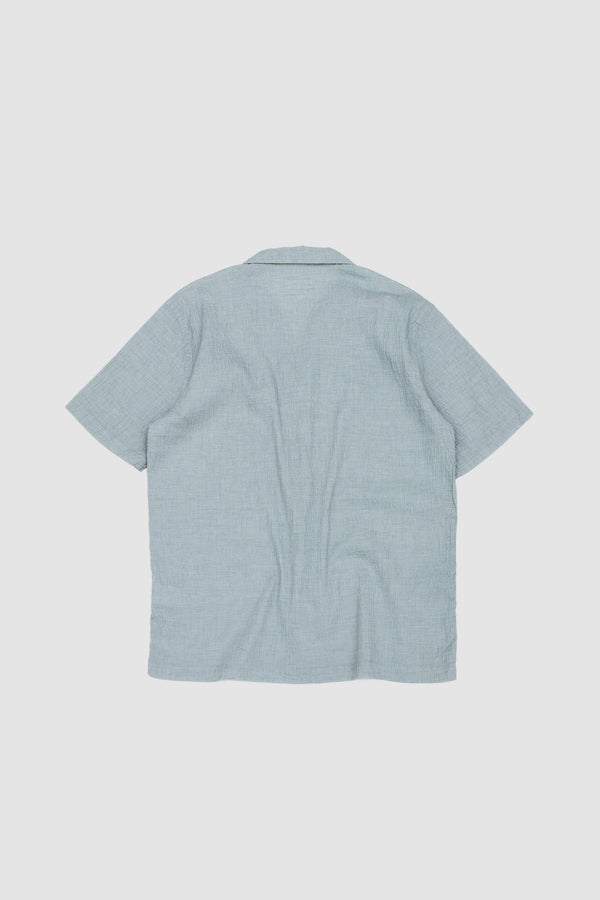 Sportivo Store Road Shirt Seersucker Green