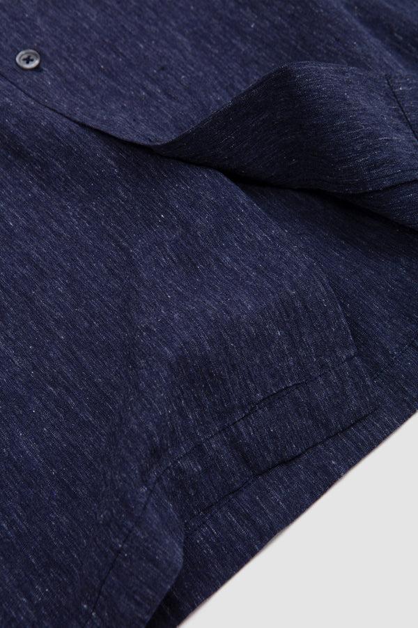 Sportivo Store Road Shirt Sido Linen Mix Navy