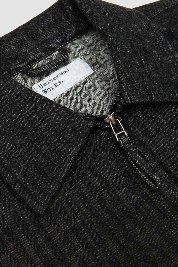 Sportivo Store Rose Bowl Jacket Cotton Denim Black