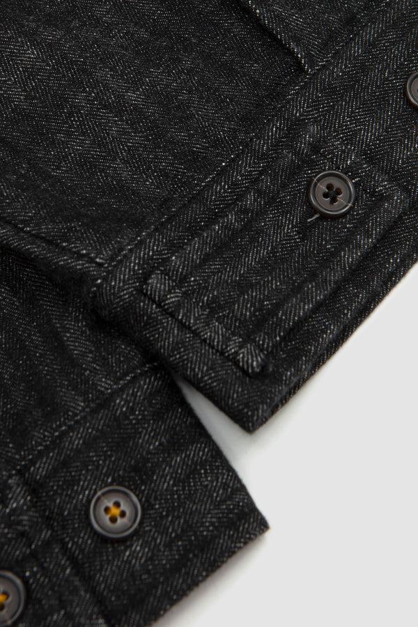 Sportivo Store Rose Bowl Jacket Cotton Denim Black