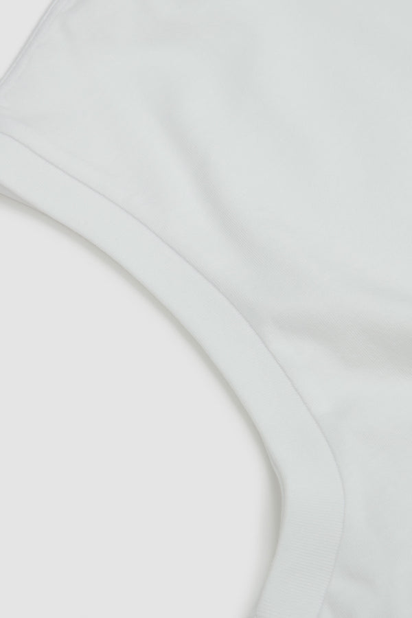 Sportivo Store Royal Org. Cotton No Sleeve White