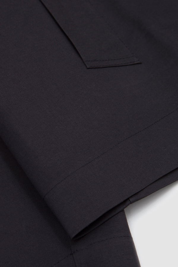 Sportivo Store Rubber Zip Mock Hancock Black