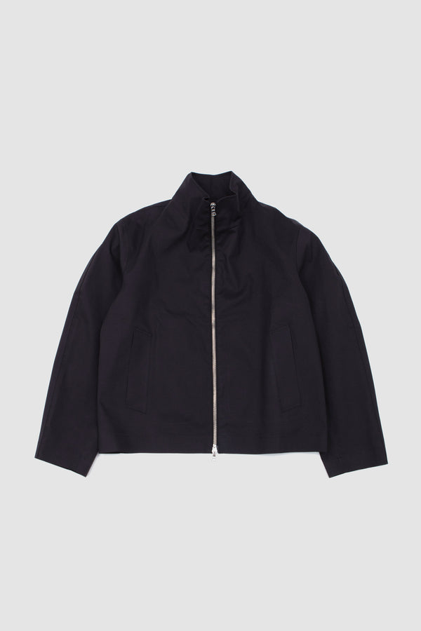 Sportivo Store Rubber Zip Smock Hancock Black