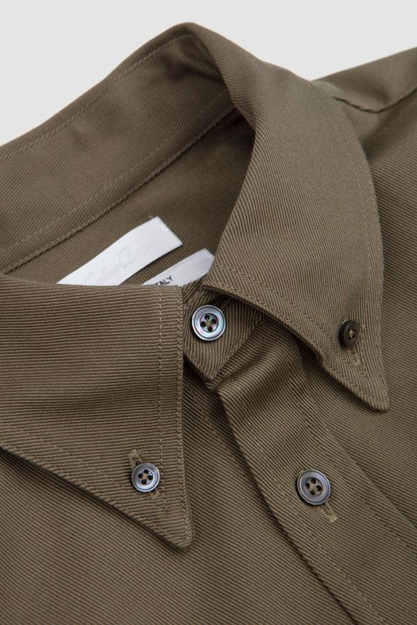 Sportivo Store Sage Cotton Shirt Verde Bottiglia