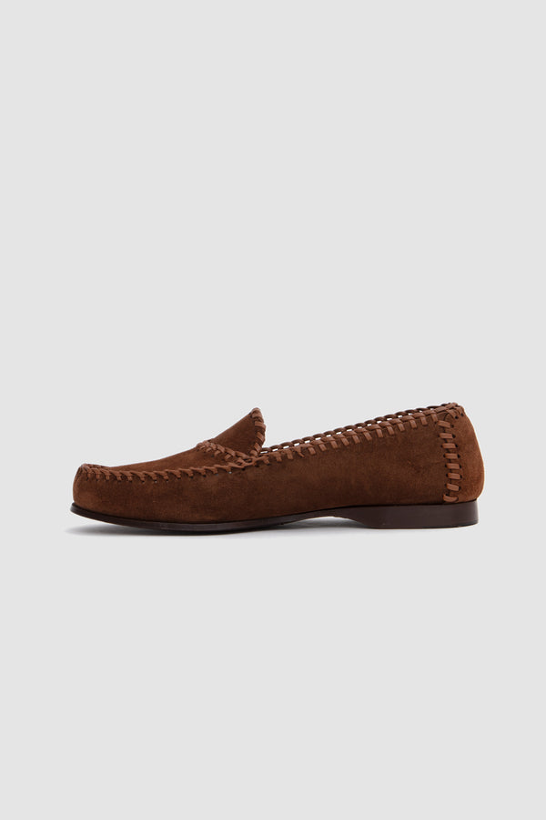 Sportivo Store Sastre Suede Slip-On Loafer Tan