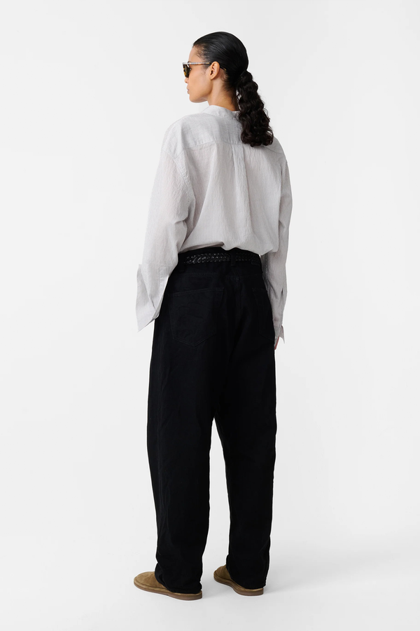 Sportivo Store Seb Crinkle Denim Jean Black