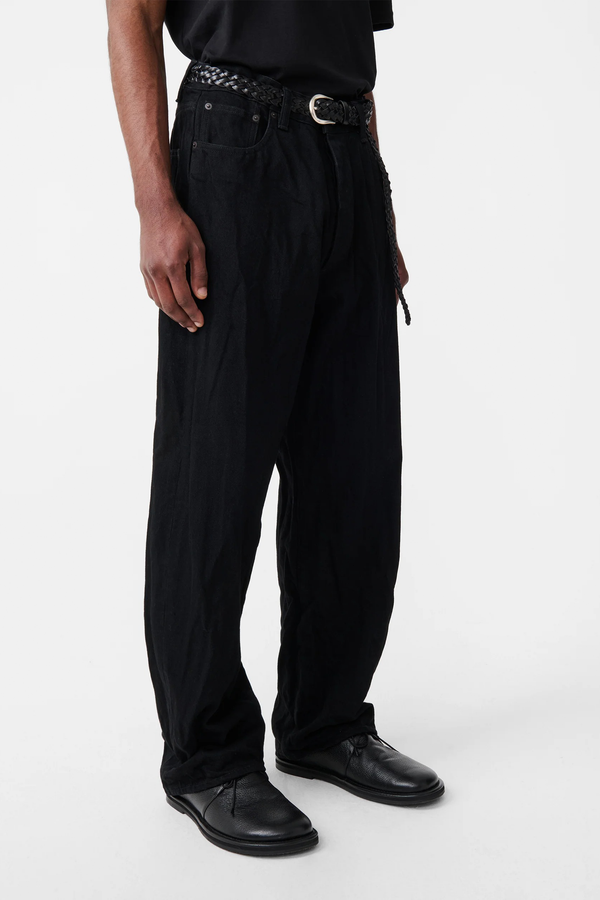 Sportivo Store Seb Crinkle Denim Jean Black