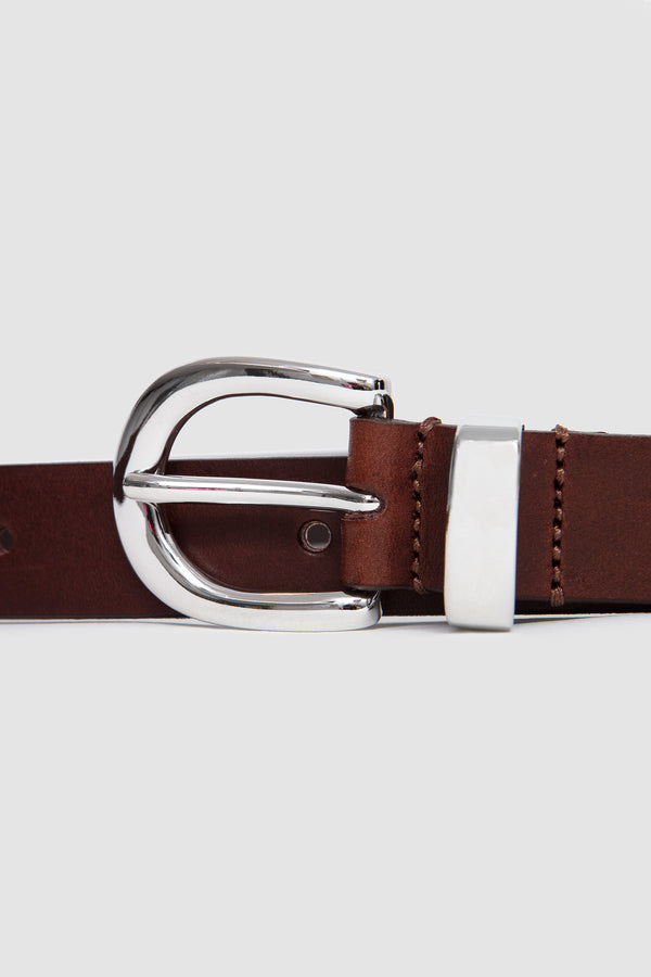 Sportivo Store Simple Belt 2 5cm Brown