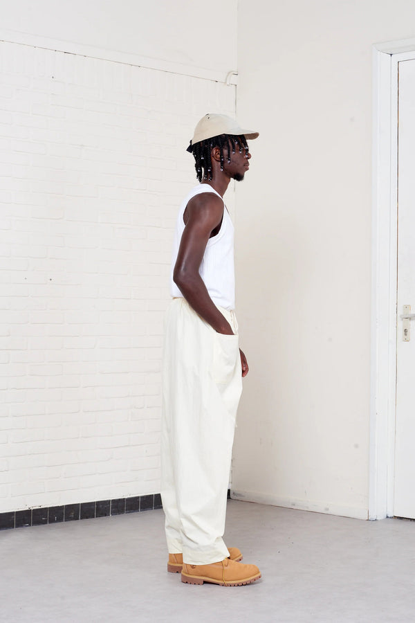 Sportivo Store Simple Pants Light Yellow