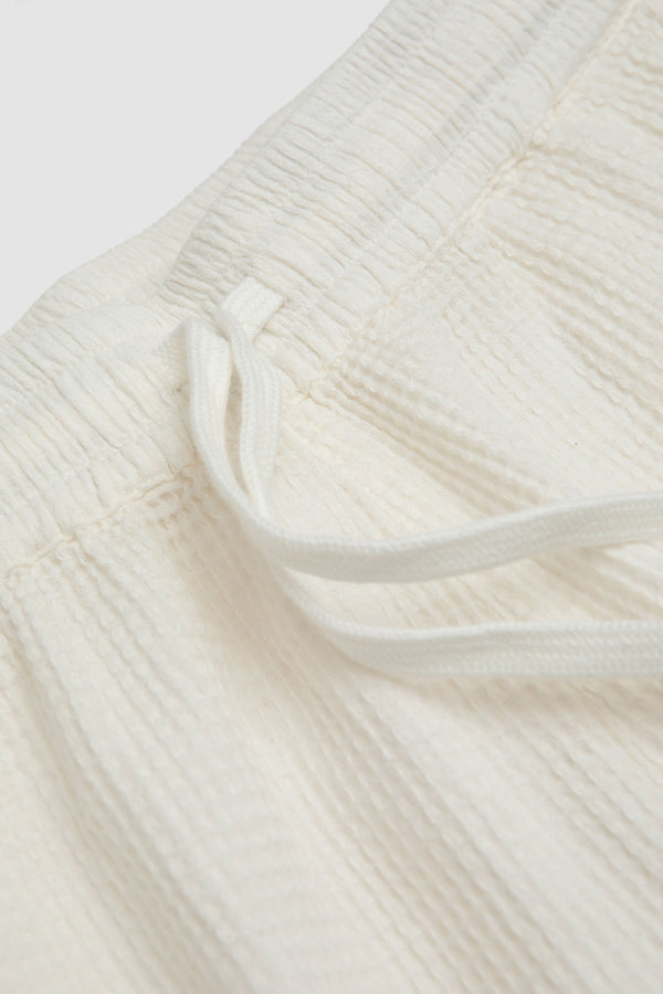 Sportivo Store Simple Short Nippon Waffle Ecru