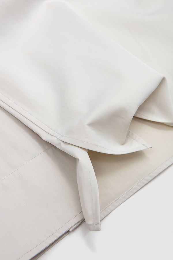 Sportivo Store Solis Drape Collar Shirt Bone