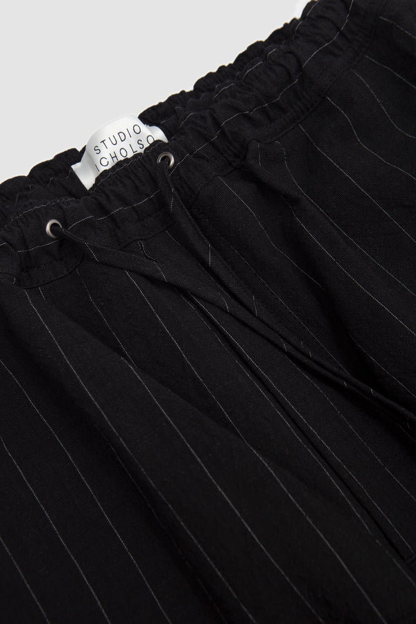 Sportivo Store Sonny Pant Pinstripe Black