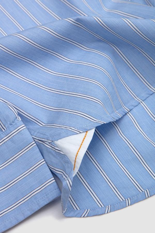 Sportivo Store Square Pocket Shirt Mc Stripe Blue
