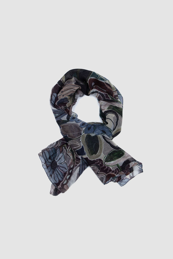 Sportivo Store Square Scarf Wool Cash Browns