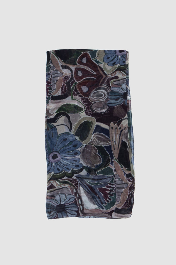 sportivo store Square Scarf Wool Cash Browns