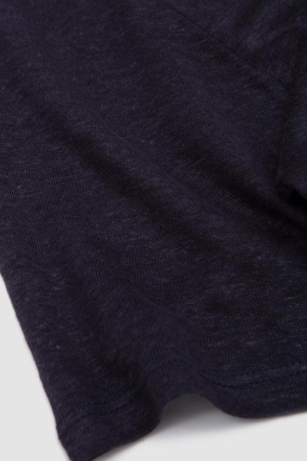 Sportivo Store SS Tee Garment Dye Linen Navy Ink