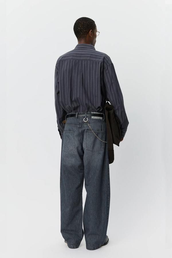 Sportivo Store Straight Cut Jeans Stonewashed Grey