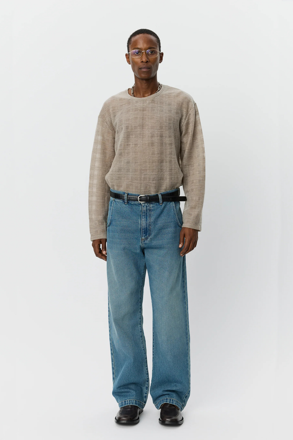 sportivo store Straight Cut Jeans Vintage Blue