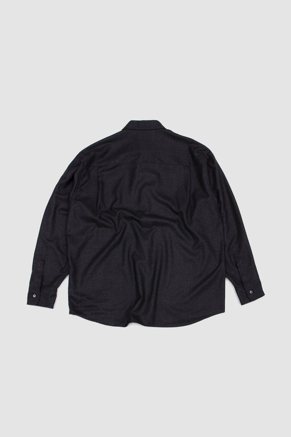 Sportivo Store Super Light Wool Shirt Top Charcoal