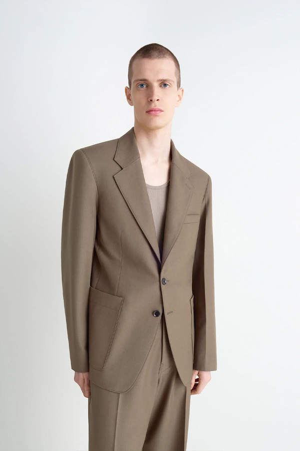 sportivo store Tailored SB Jacket Taupe Melange