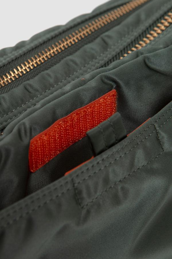 Sportivo Store Tanker Sling Bag W-Zip Sage Green