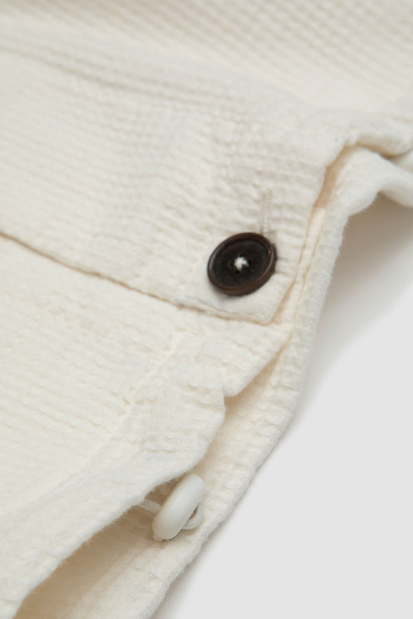 Sportivo Store Tech Overshirt Nippon Waffle Ecru
