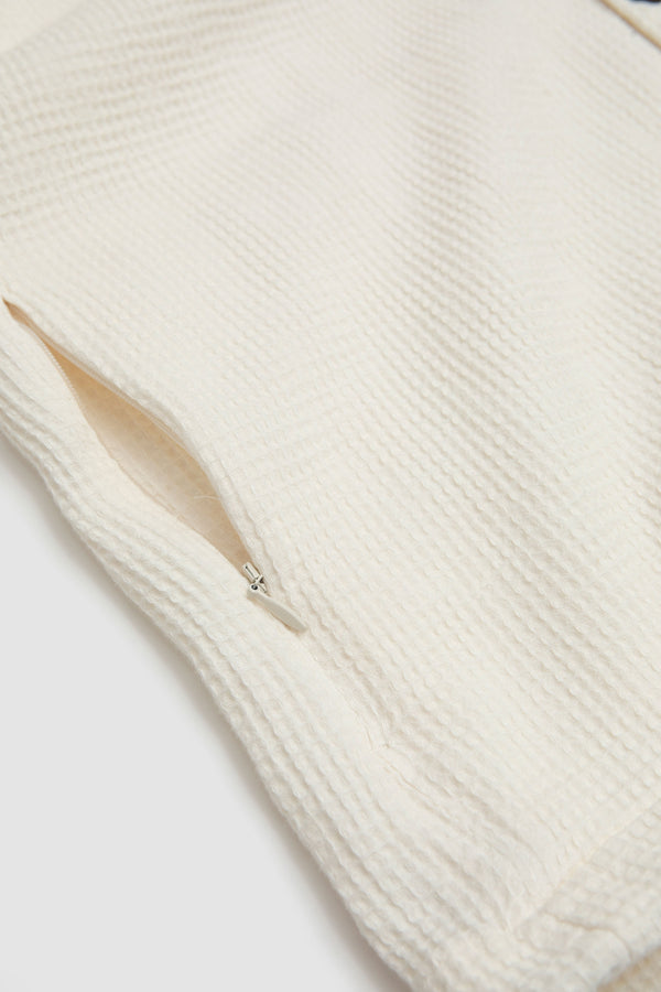 Sportivo Store Tech Overshirt Nippon Waffle Ecru