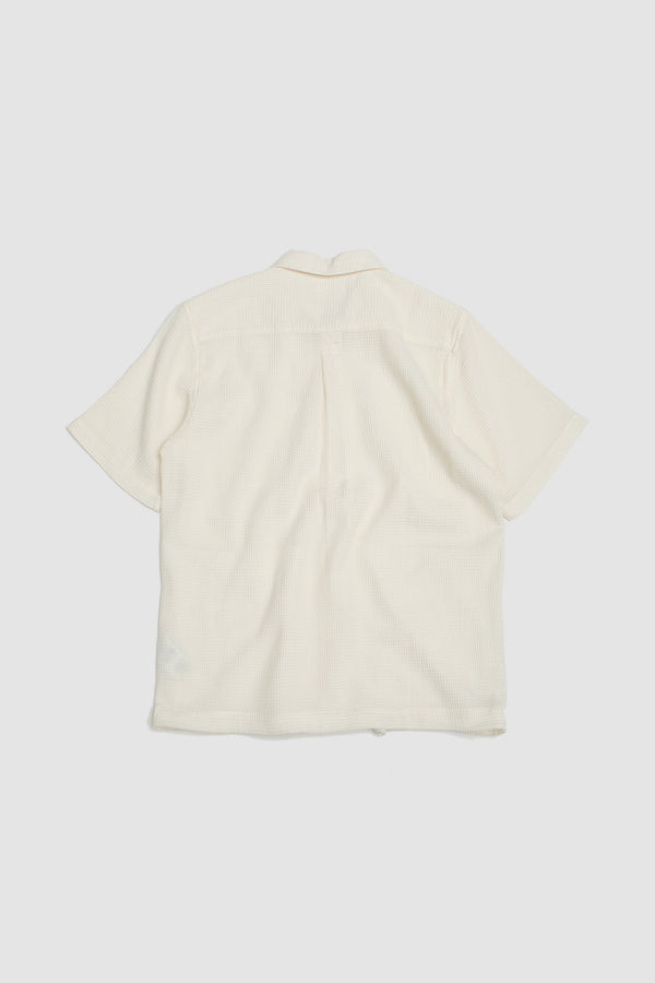 Sportivo Store Tech Overshirt Nippon Waffle Ecru