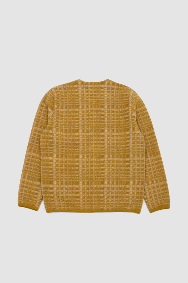 Sportivo Store Telepass Fleece Cardigan Yellow