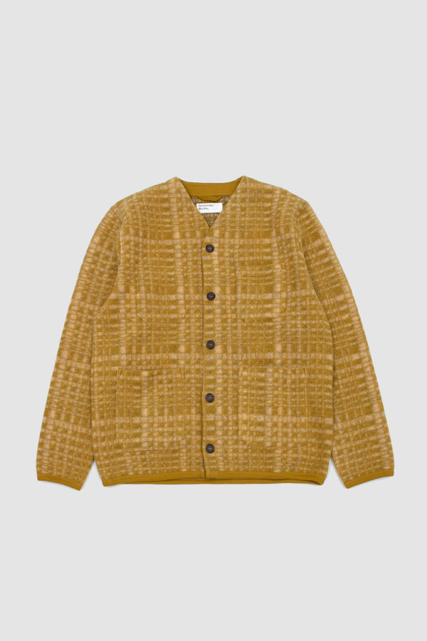 sportivo store Telepass Fleece Cardigan Yellow