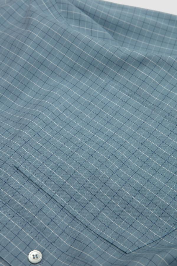 Sportivo Store Theo Shirt Blue Check