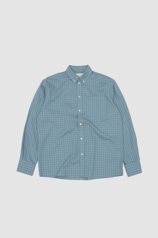 sportivo store Theo Shirt Blue Check