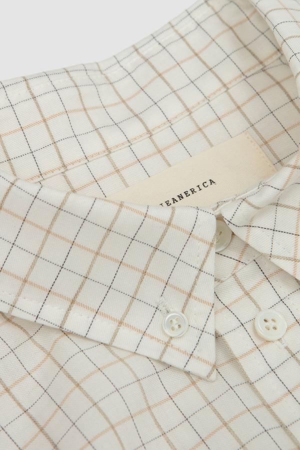 Sportivo Store Theo Shirt Off White Check