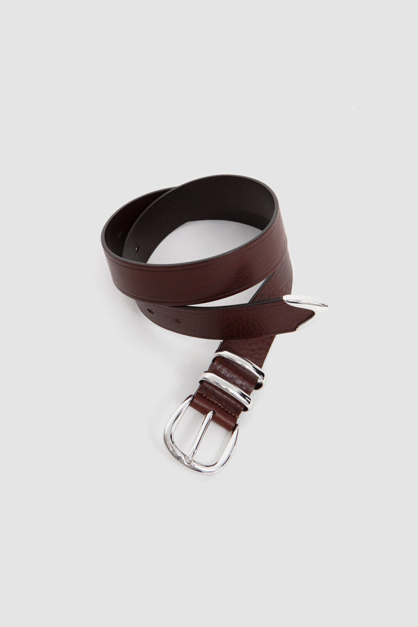 Sportivo Store Tip End Belt 3 5cm Brown